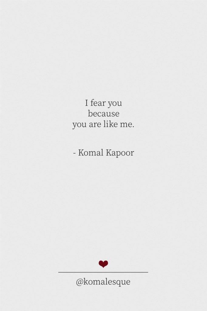 Quotes About One Sided Love Komal Kapoor